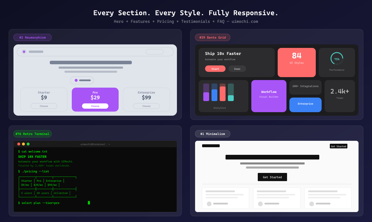 UIMochi - Screenshot 3 showing product features and functionality