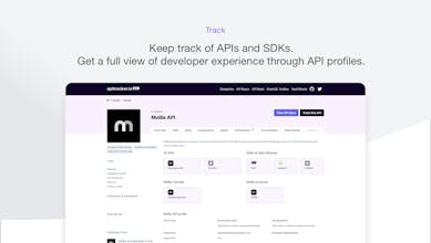API Tracker gallery image
