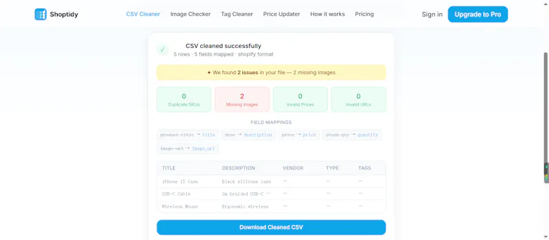Shoptidy — Tidy up your Shopify store. screenshot 2