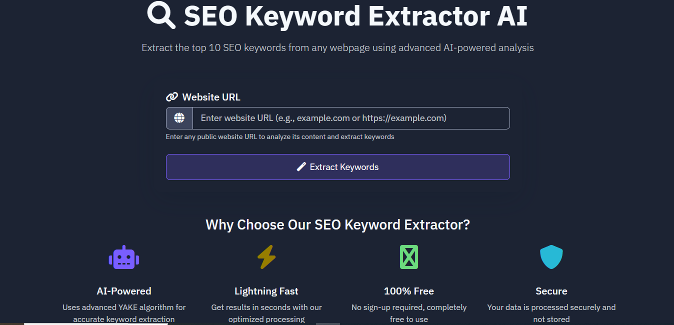 SEO Keyword Extracto... logo