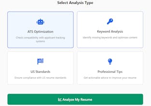 US Job Market Resume Analyzer gallery image