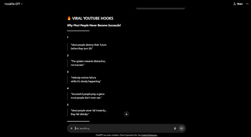 HookFix GPT screenshot 3