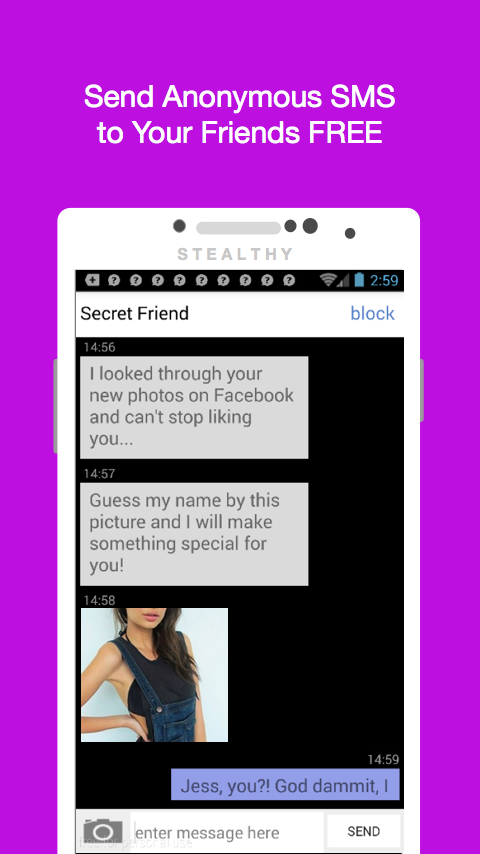 Stealthy: Anonymous Chat