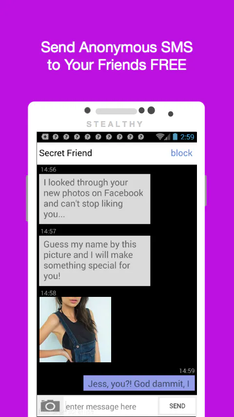 Stealthy: Anonymous Chat