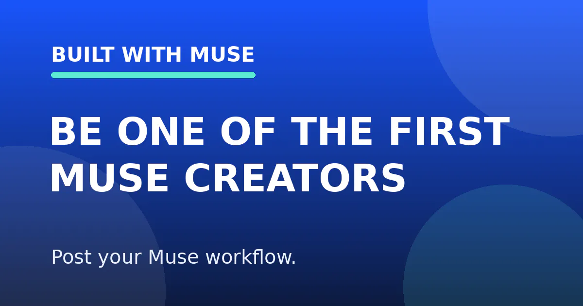Built with Muse gallery image