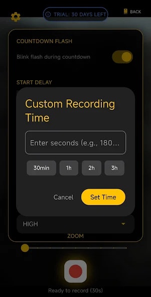 Camera Timer - Screenshot 2 showing product features and functionality