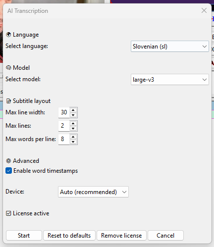 Whisper for Aegisub gallery image