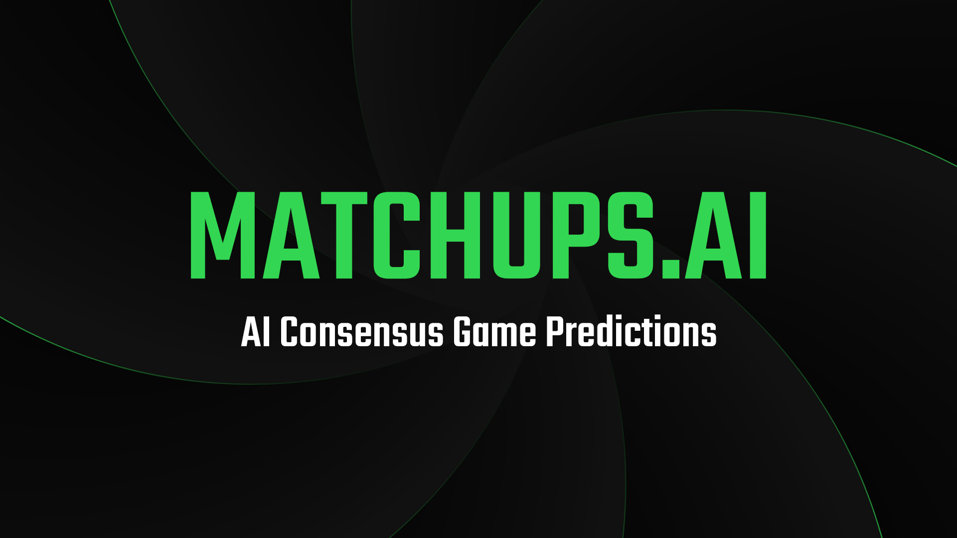 Matchups.ai - Main product screenshot demonstrating key features and user interface