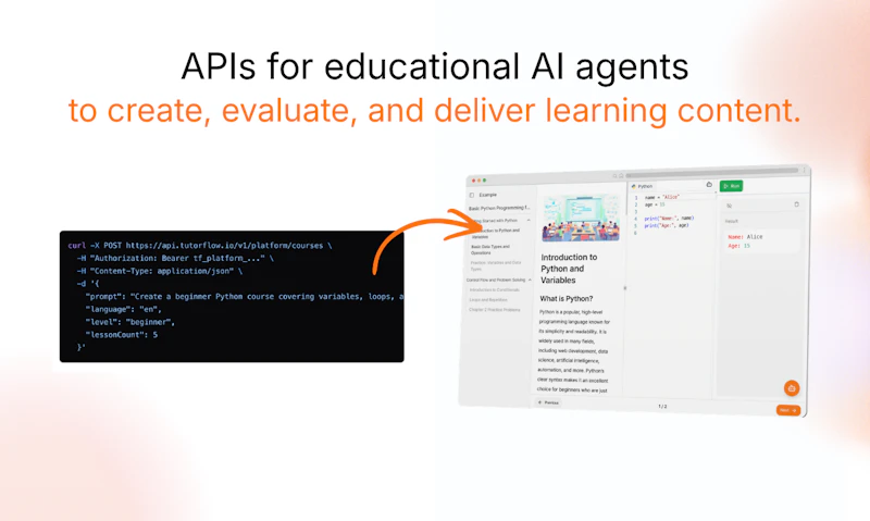 TutorFlow Agent Platform screenshot 2