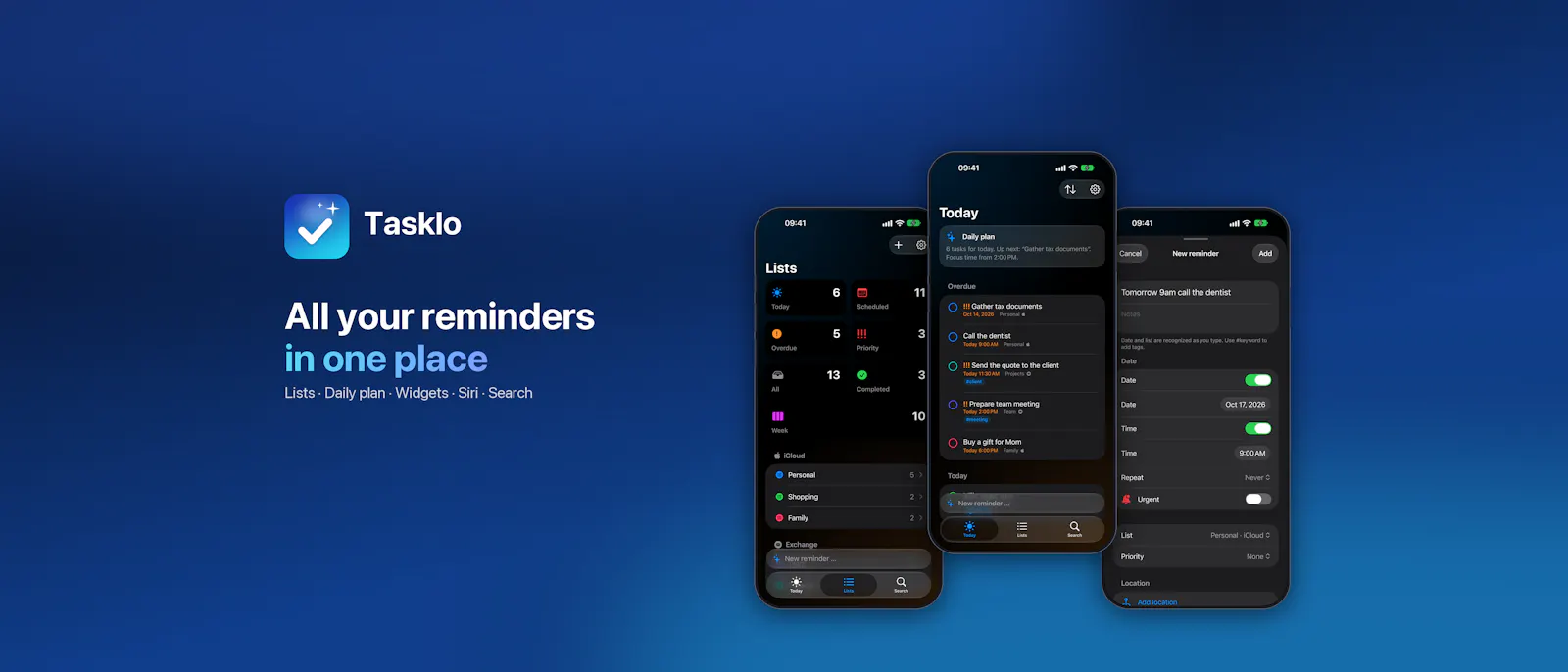 Tasklo - AI Reminder screenshot 1