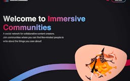 Immersive Communities media 1