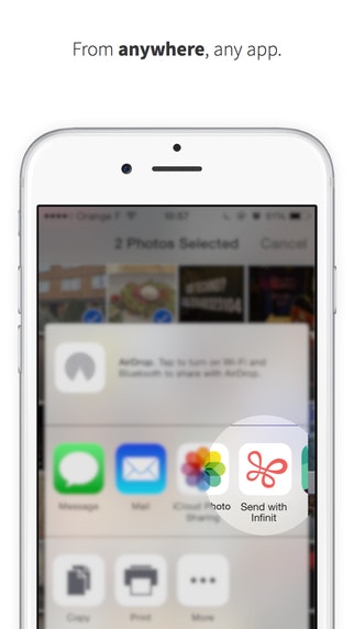 Infinit Screenshot Sharer Image