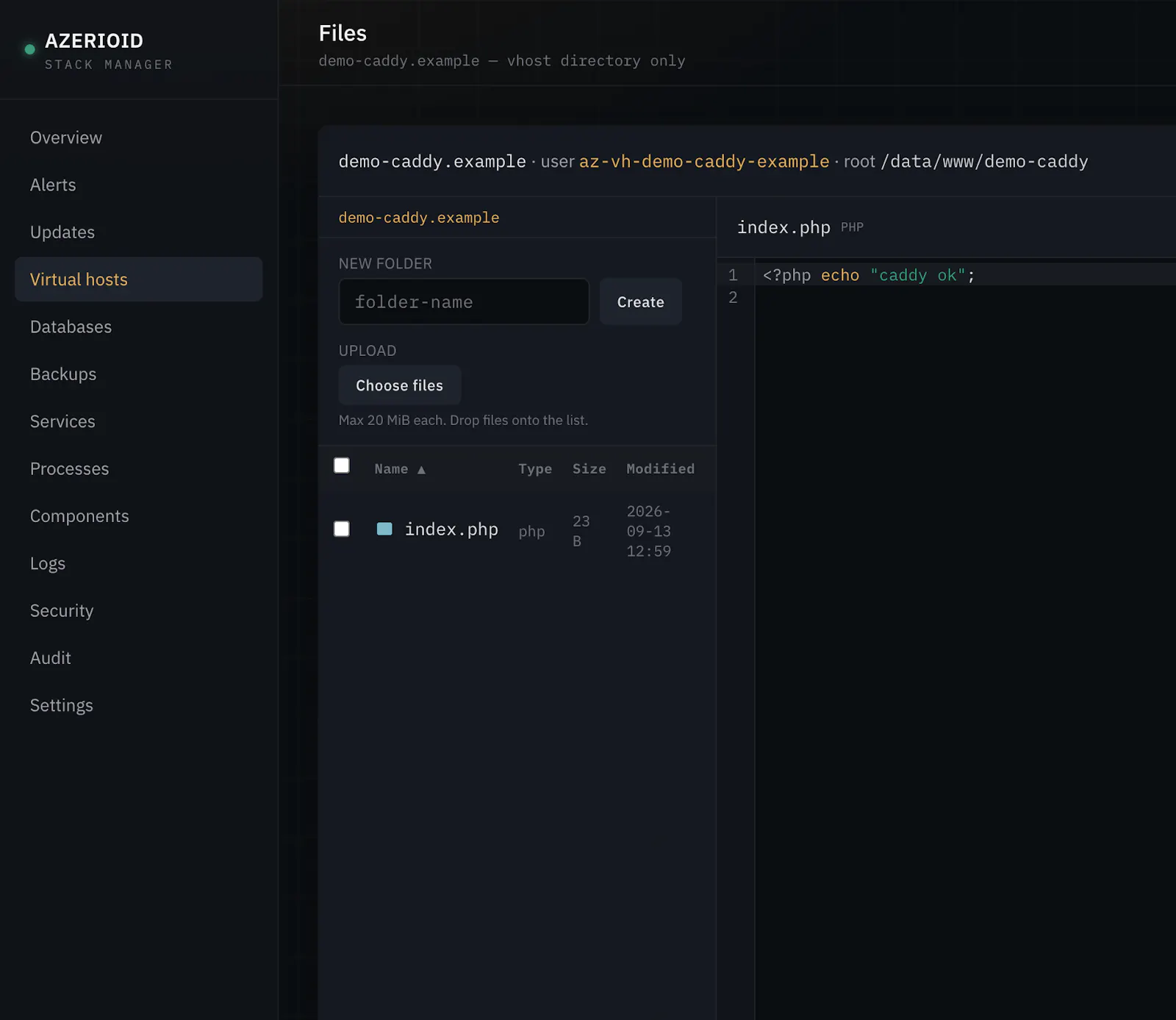 AZERIOID Stack Manager  screenshot 3