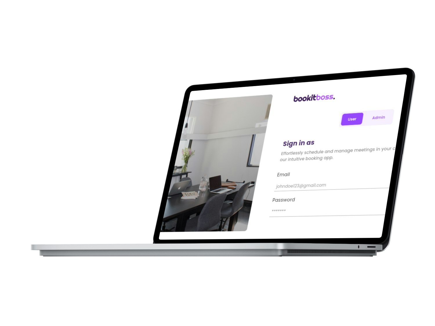 Bookitboss - Buchen Sie physische Besprechungsräume wie ein Chef Medien 7