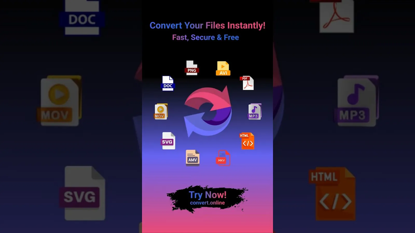 Convert.Online API & MCP Server screenshot 1 (video preview)