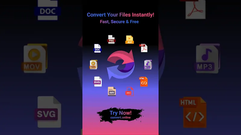 Convert.Online API & MCP Server screenshot 1 (video preview)
