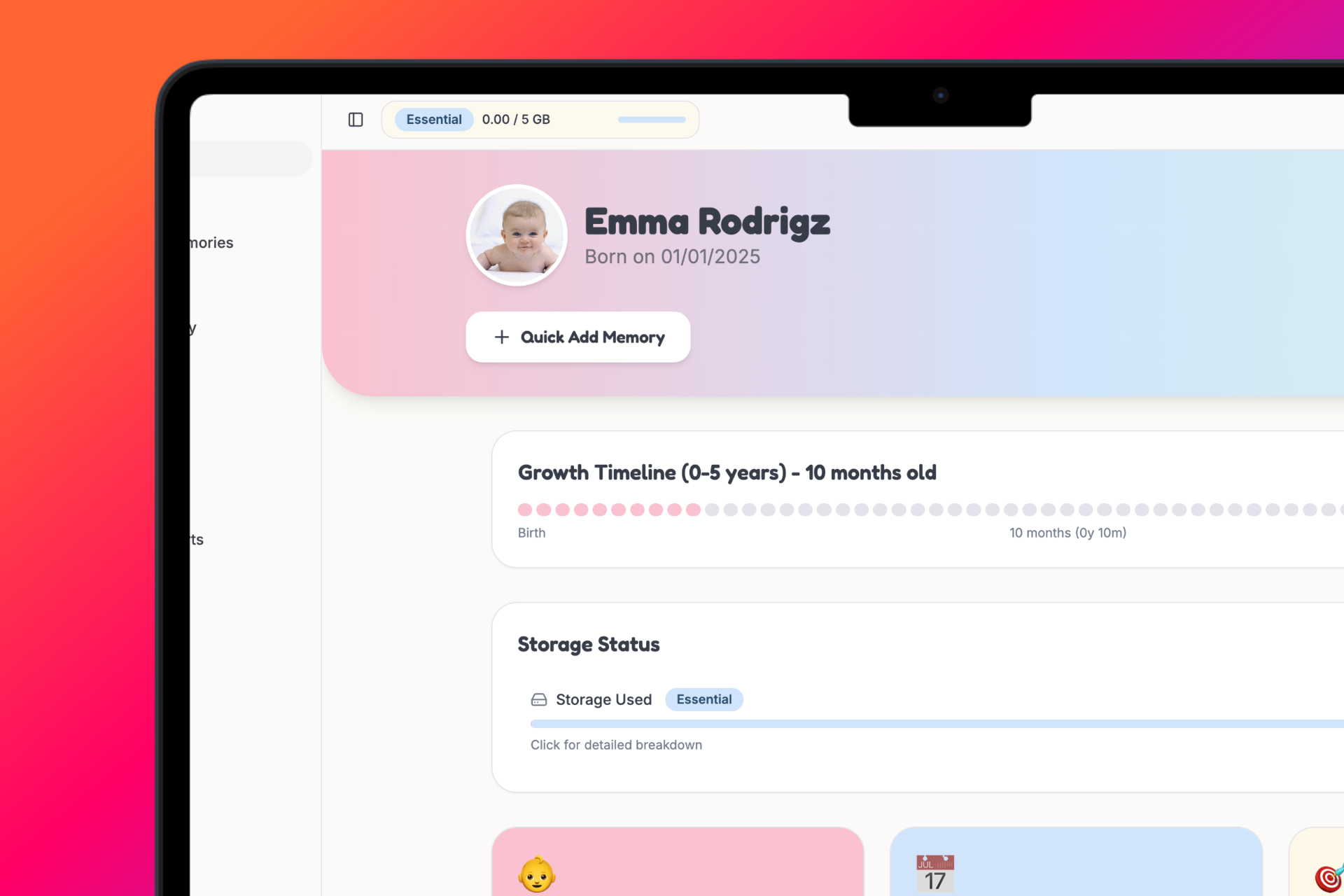 MyChild MyStory gallery image