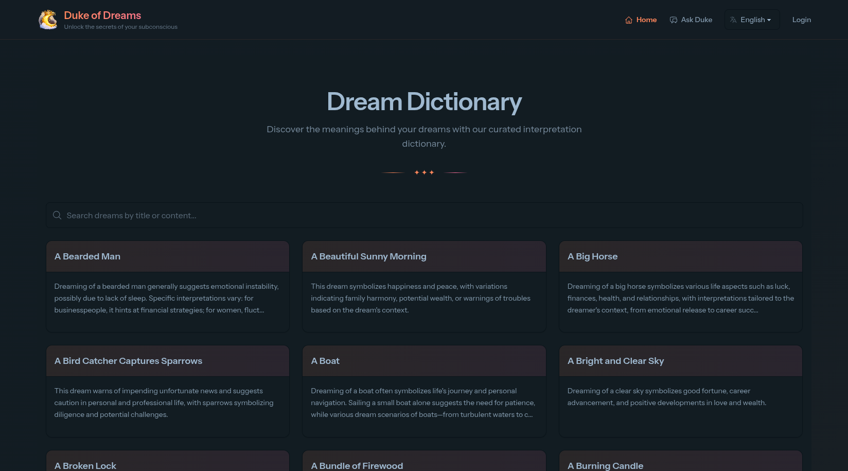 Duke of Dreams gallery image