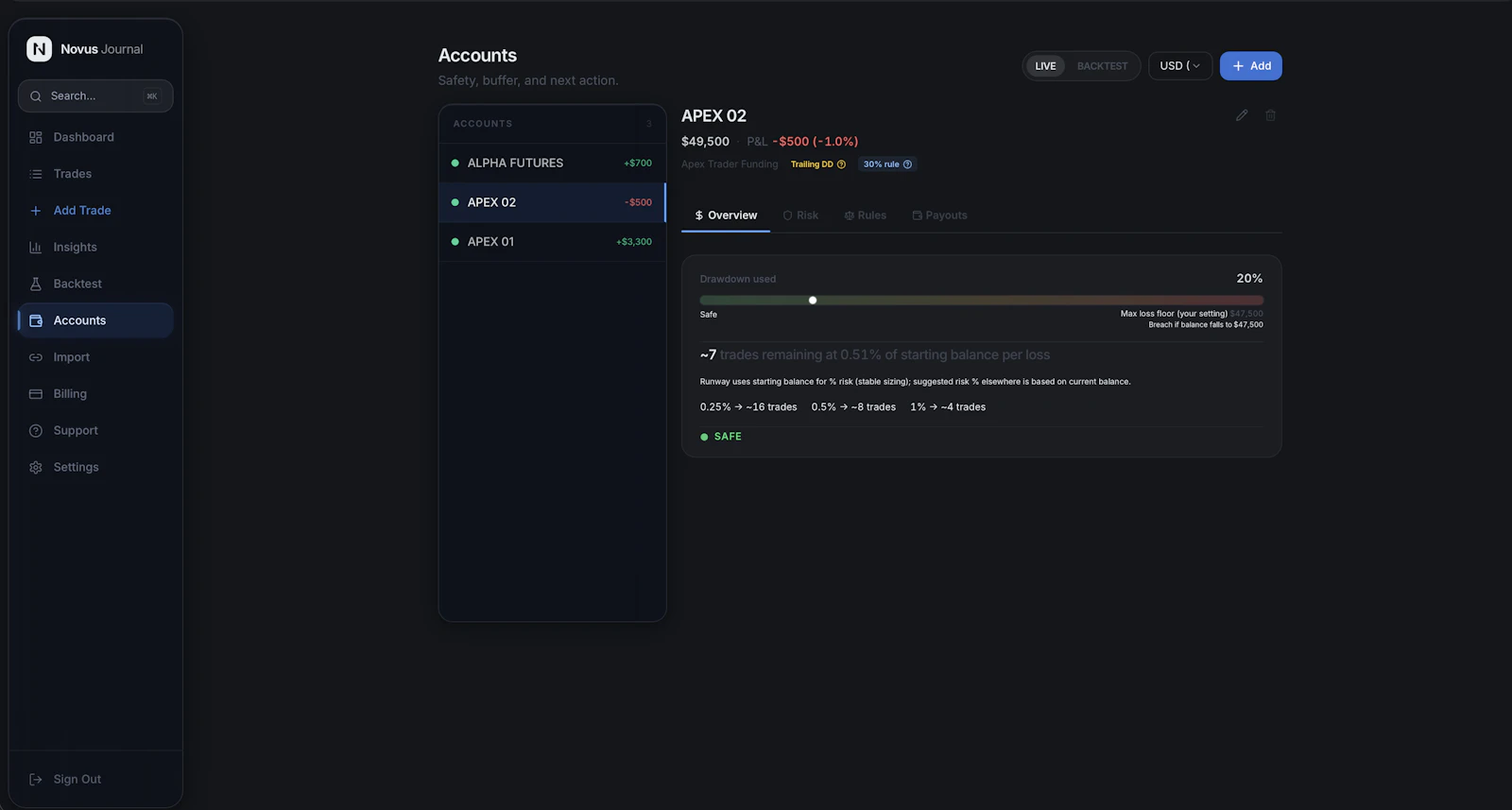 Novus Journal screenshot 4