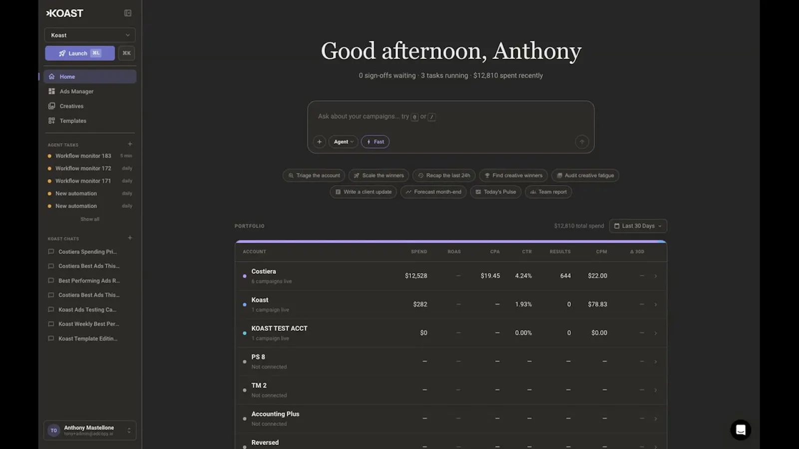 Koast screenshot 1 (video preview)