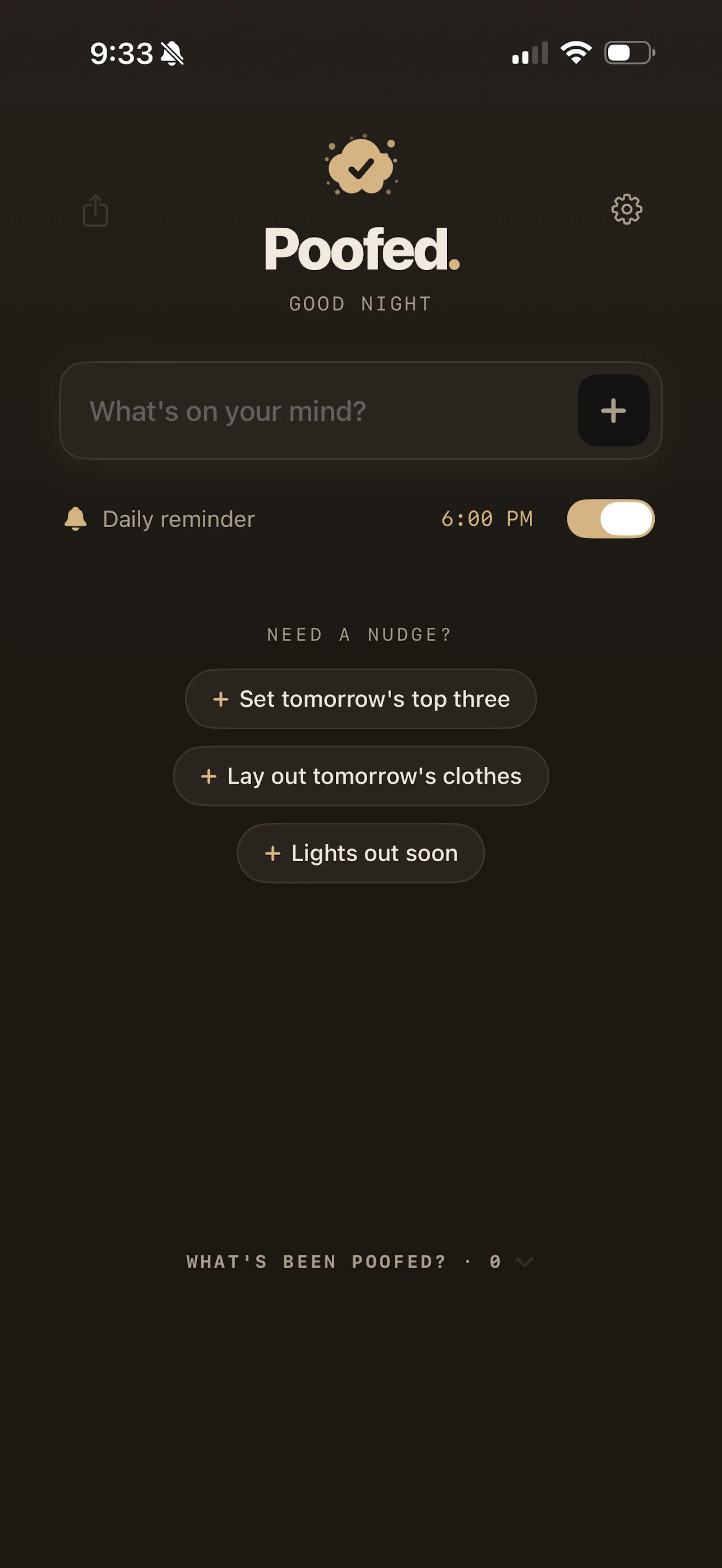 Poofed screenshot 2