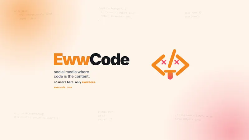 EwwCode screenshot 1 (video preview)