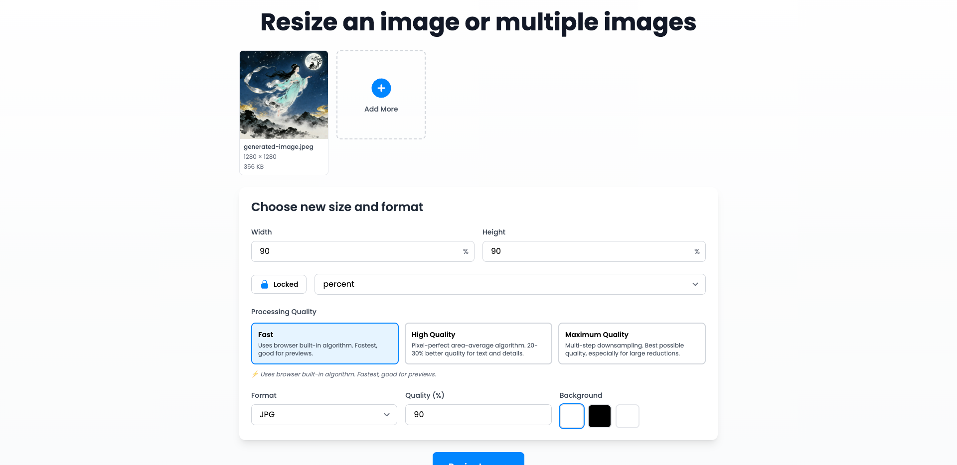 PicsResizer gallery image