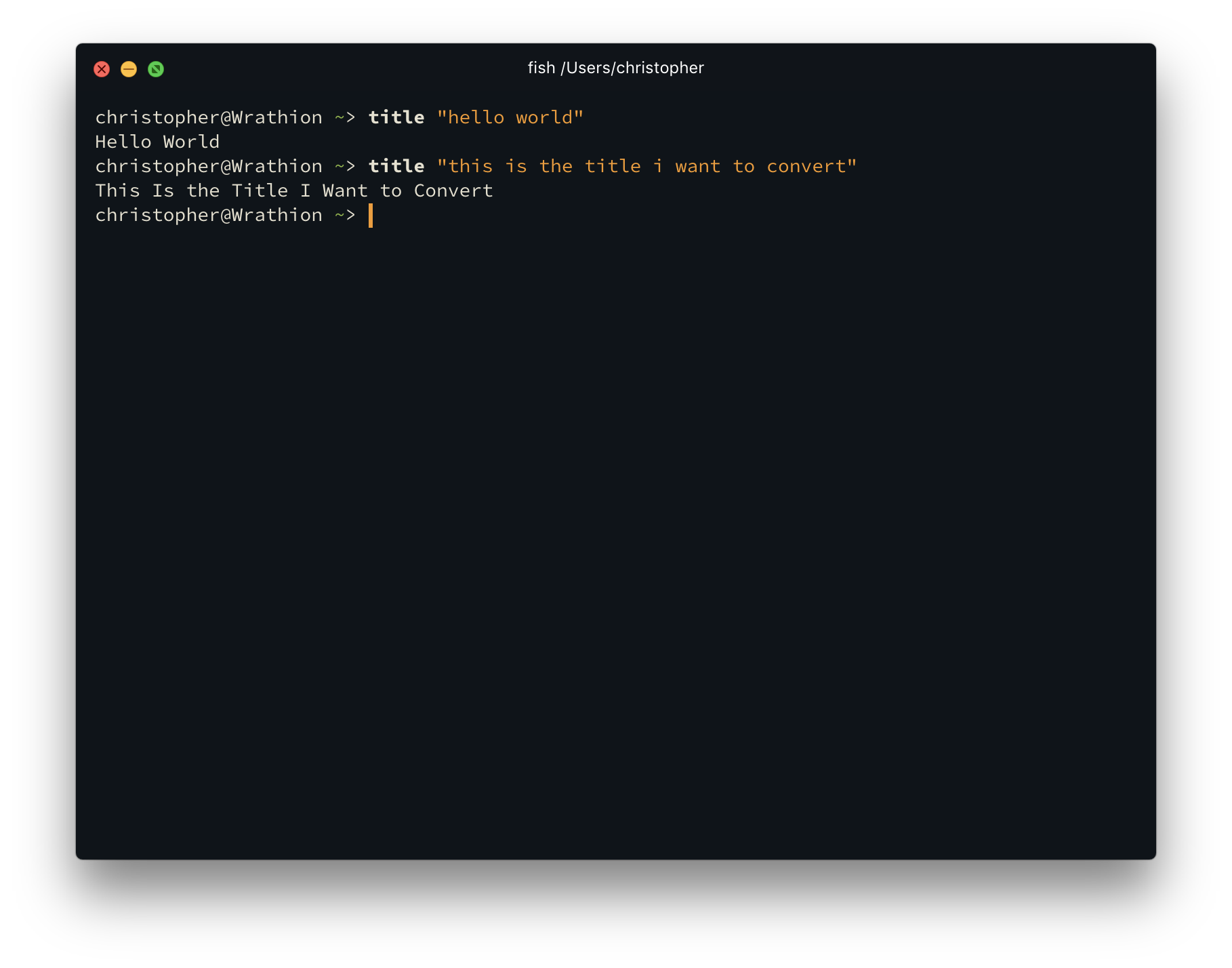 TitleCase gallery image
