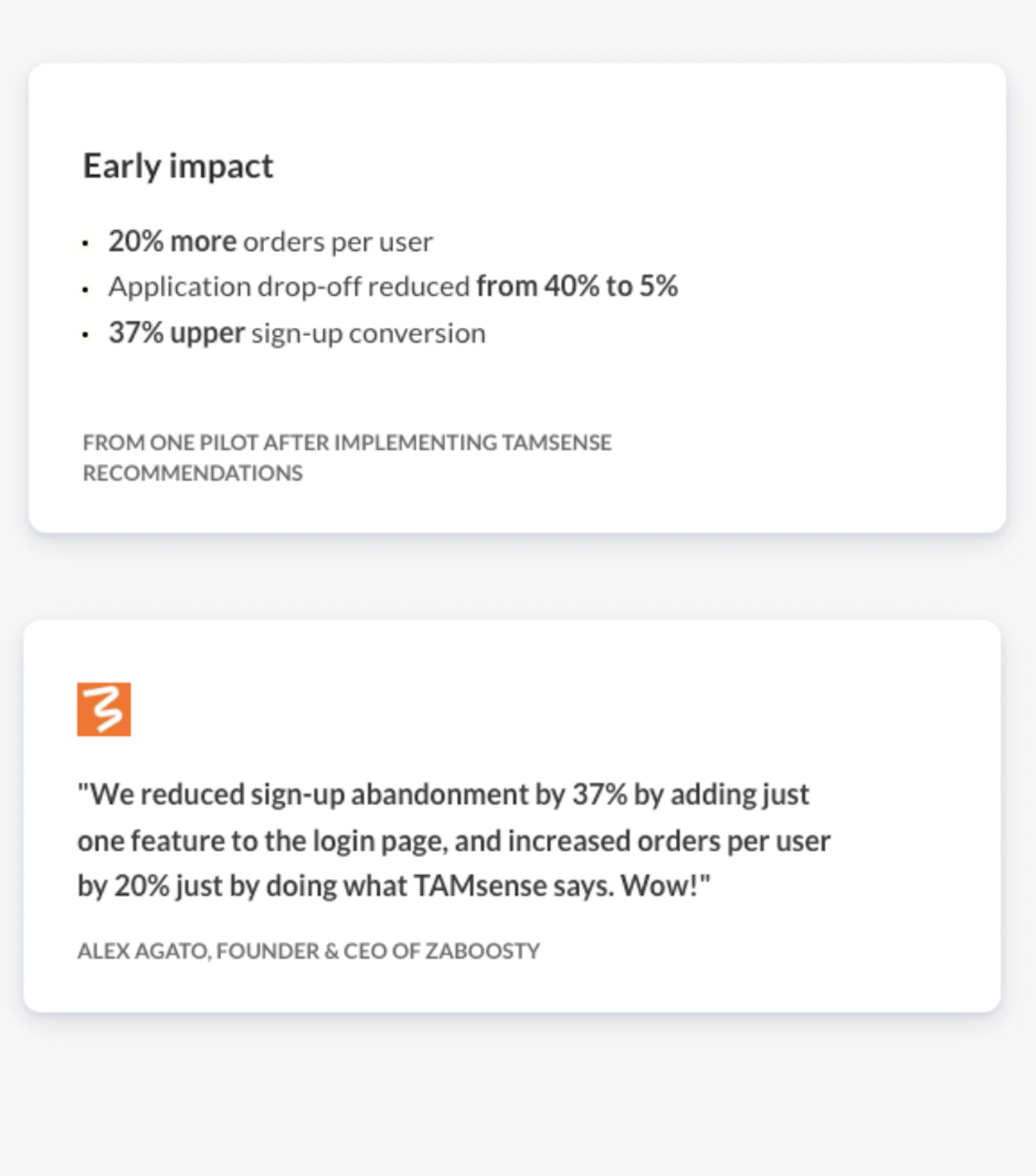 TAMsense screenshot 2