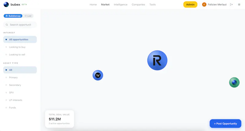 Bubex screenshot 1