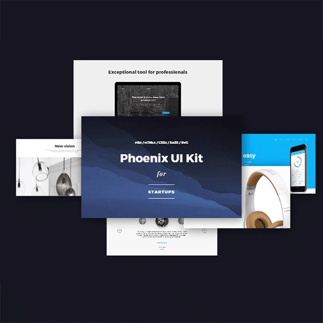 Phoenix Startup UI kit
