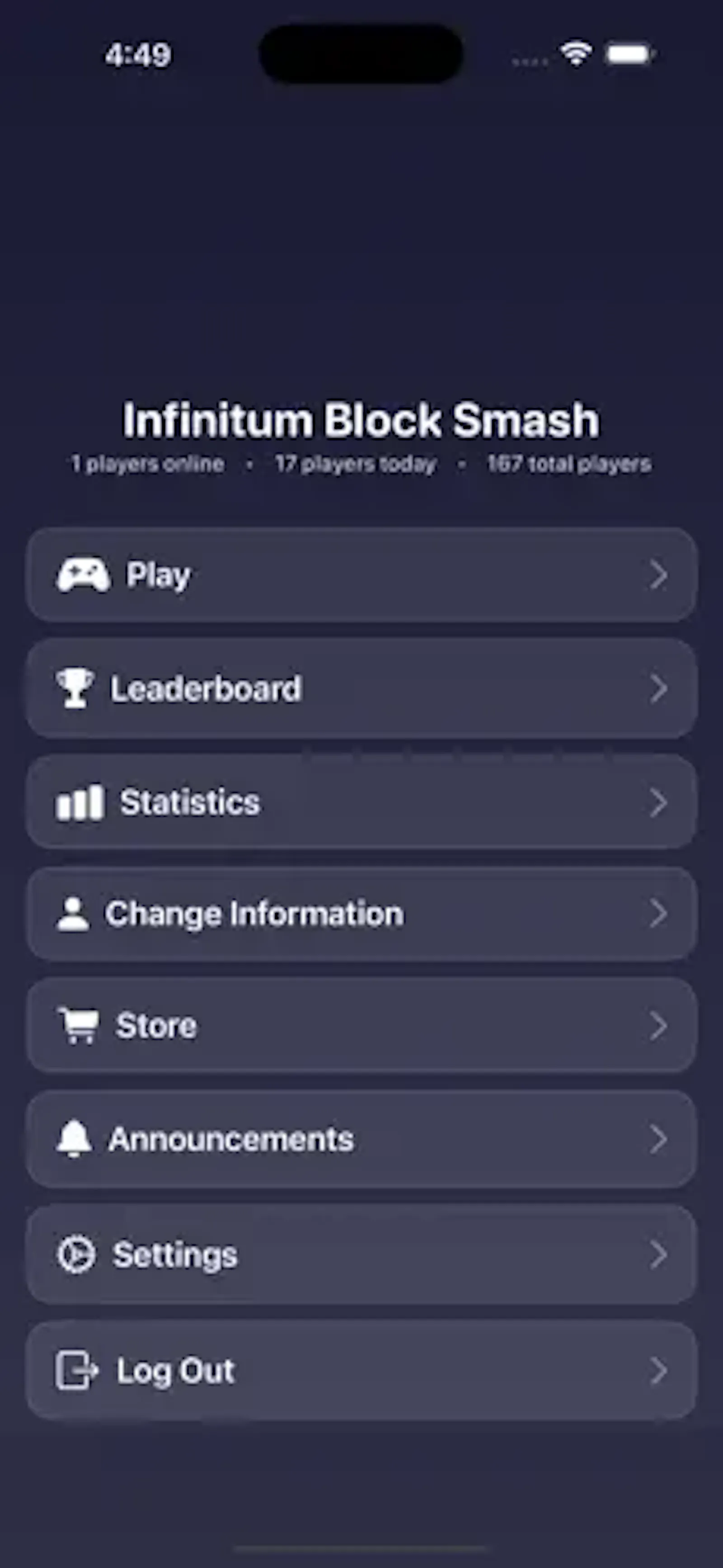 Infinitum Block Smash screenshot 1