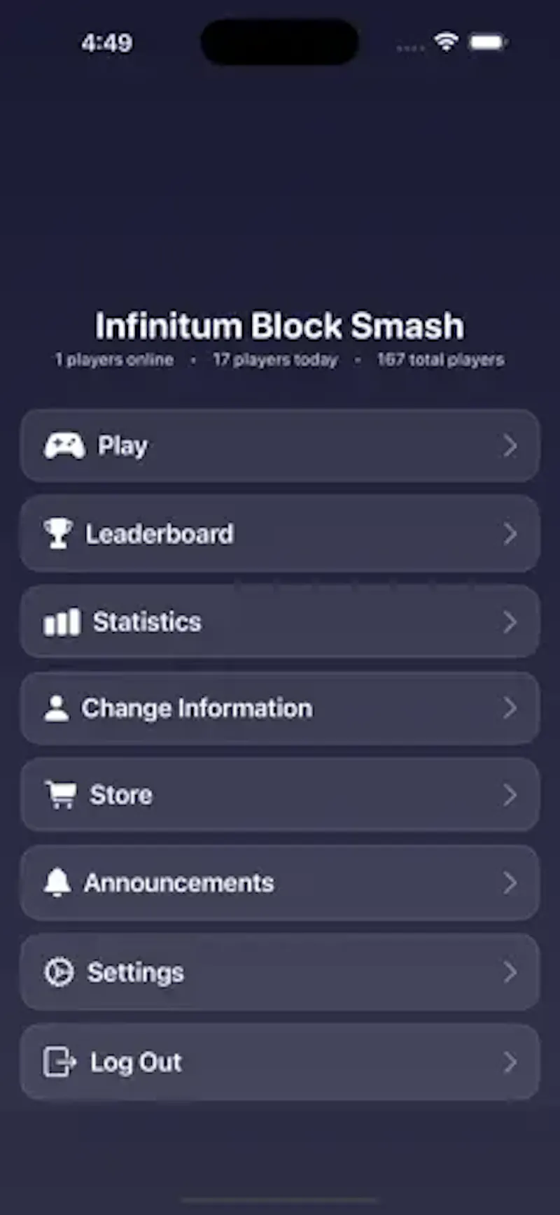 Infinitum Block Smash screenshot 1