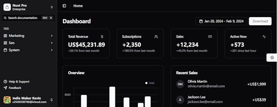 NuxtPro gallery image