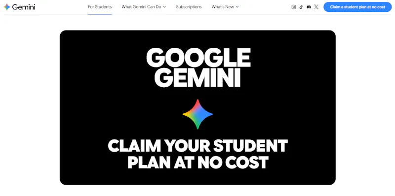 Gemini for Students screenshot 2