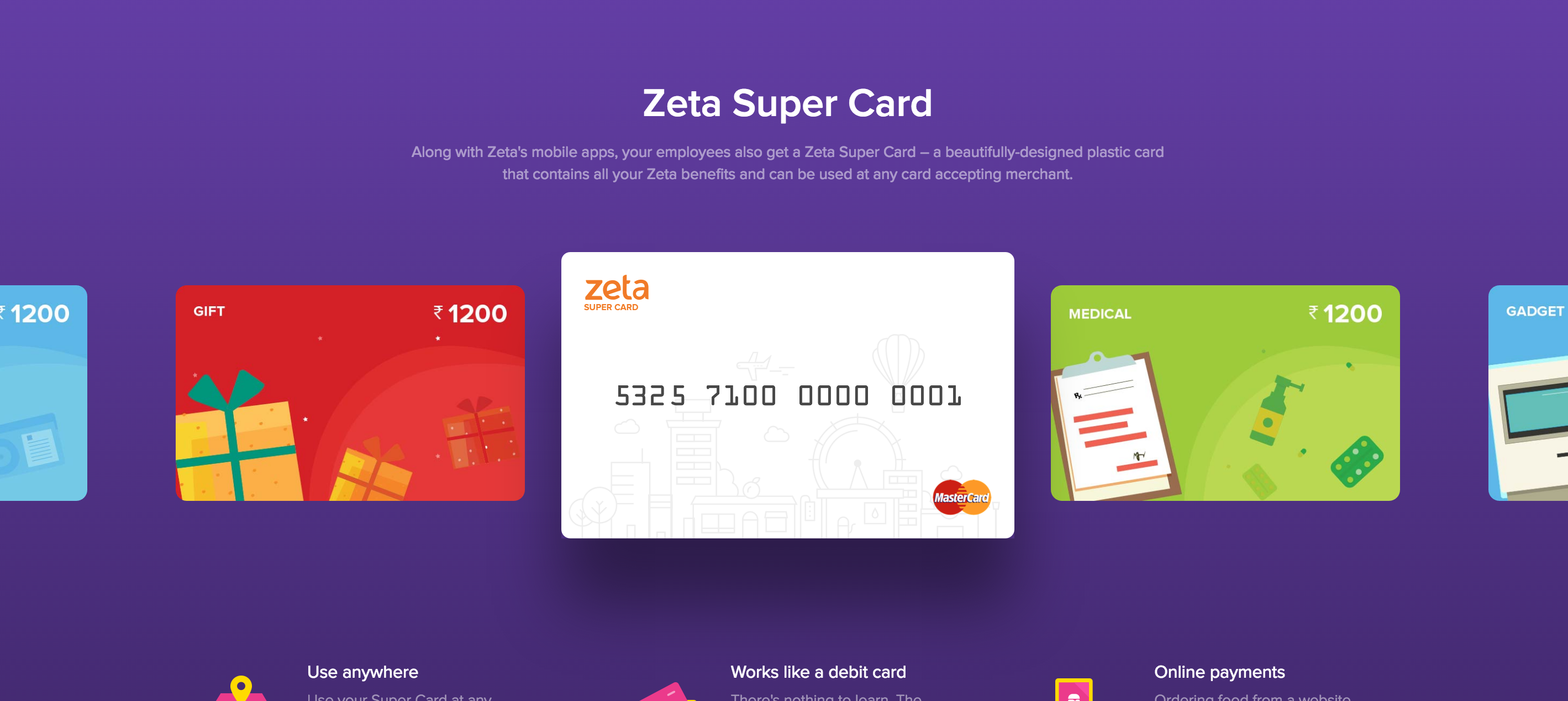 Zeta Meal Vouchers gallery image