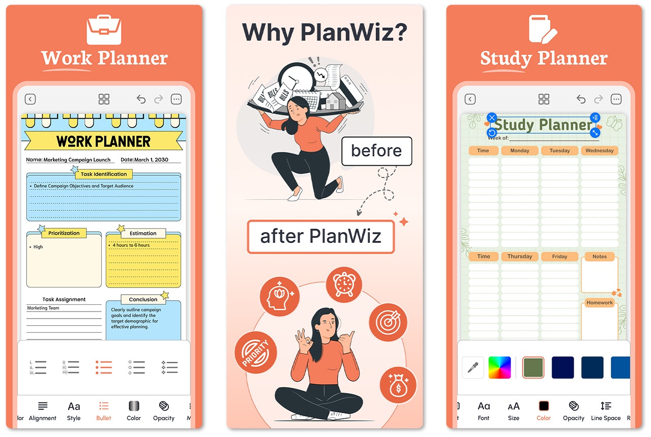 Mídia 2 de PlanWiz - Planejador e Jornal