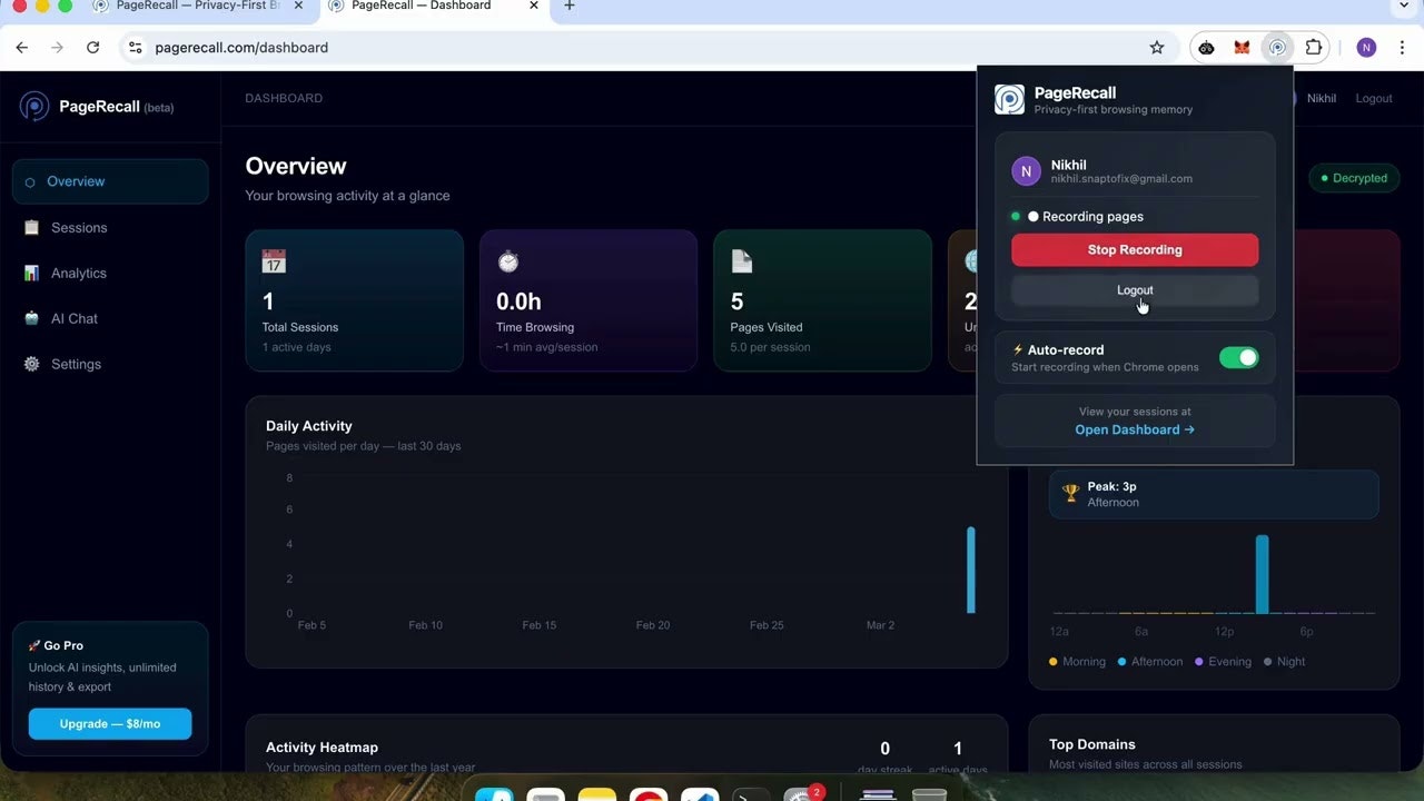 PageRecall gallery image