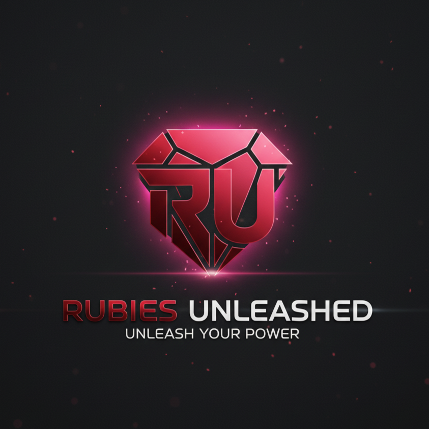 Rubies Unleashed - Product Hunt launch logo