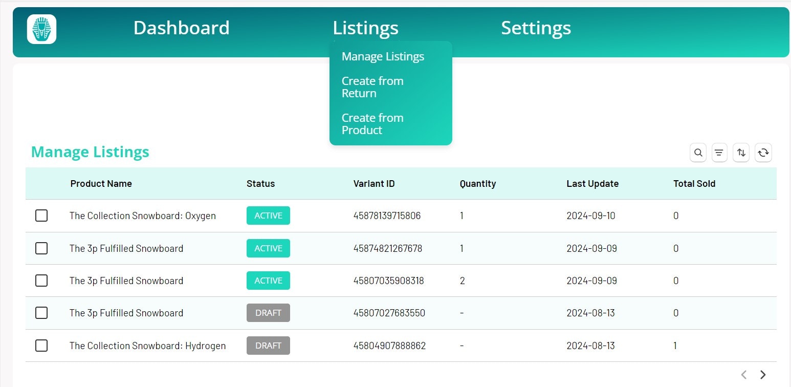 Aplicación de faraón - Vender artículos abiertos en Shopify con un widget integrado media 3