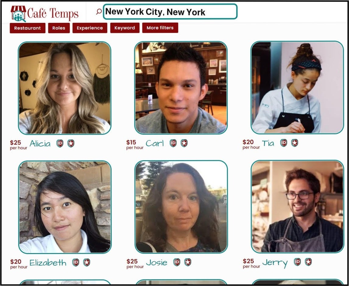 Café Temps Gig Marketplace gallery image