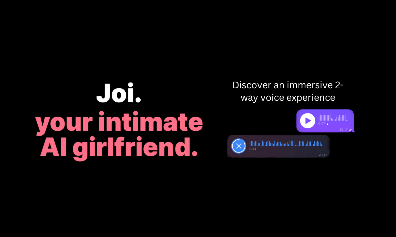 Joi AI Girlfriend banner