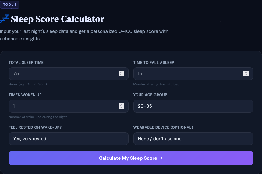 SleepScorely gallery image