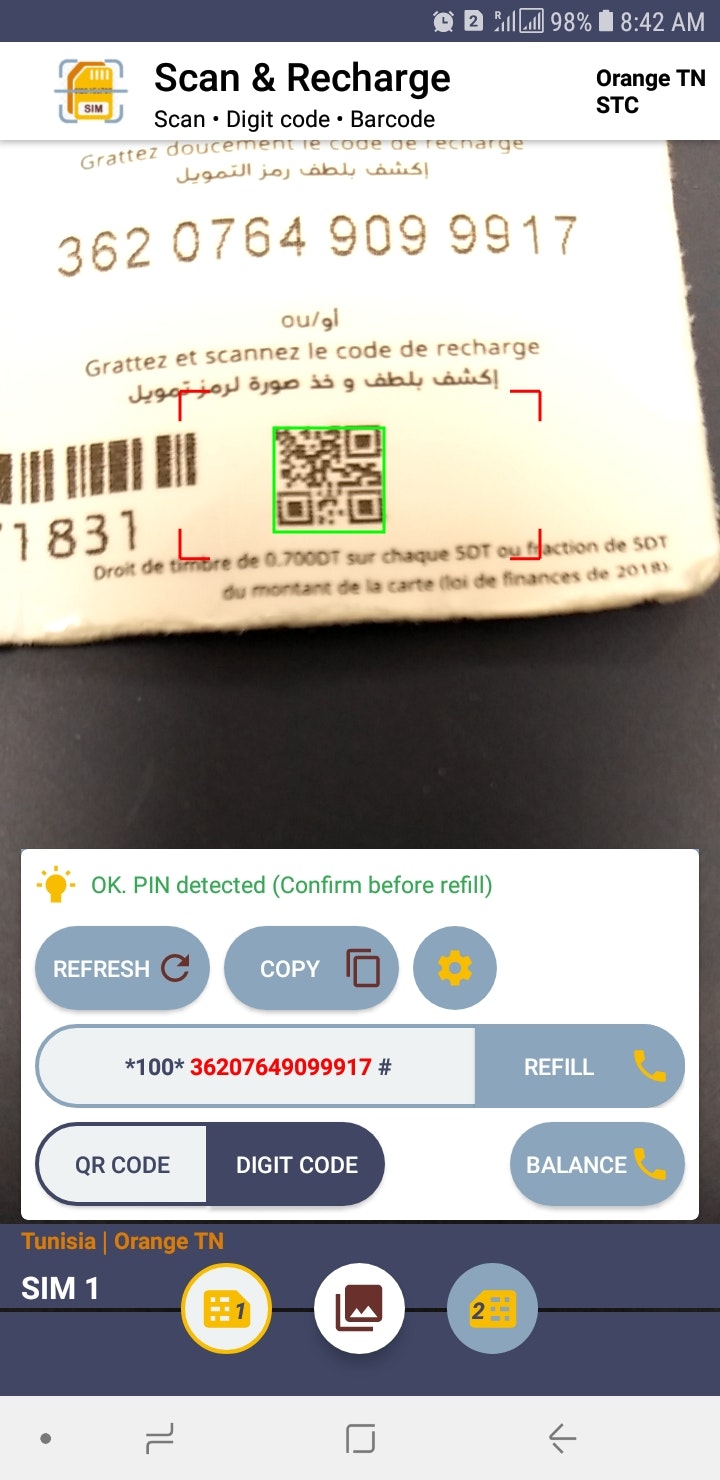 Scan & Recharge (Digit & QR code) gallery image