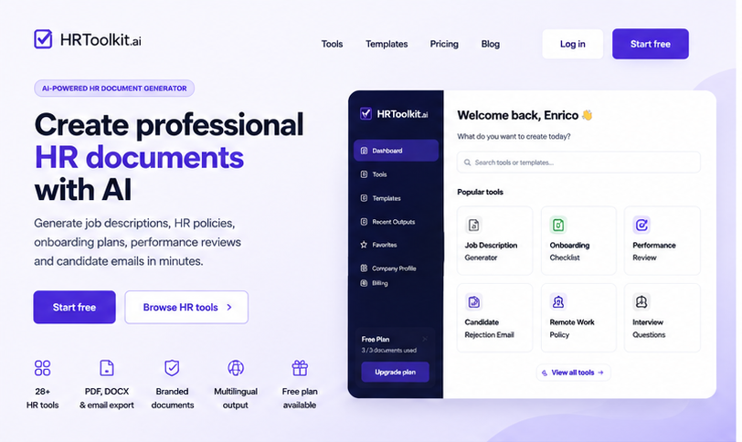 HRToolkit.ai gallery image