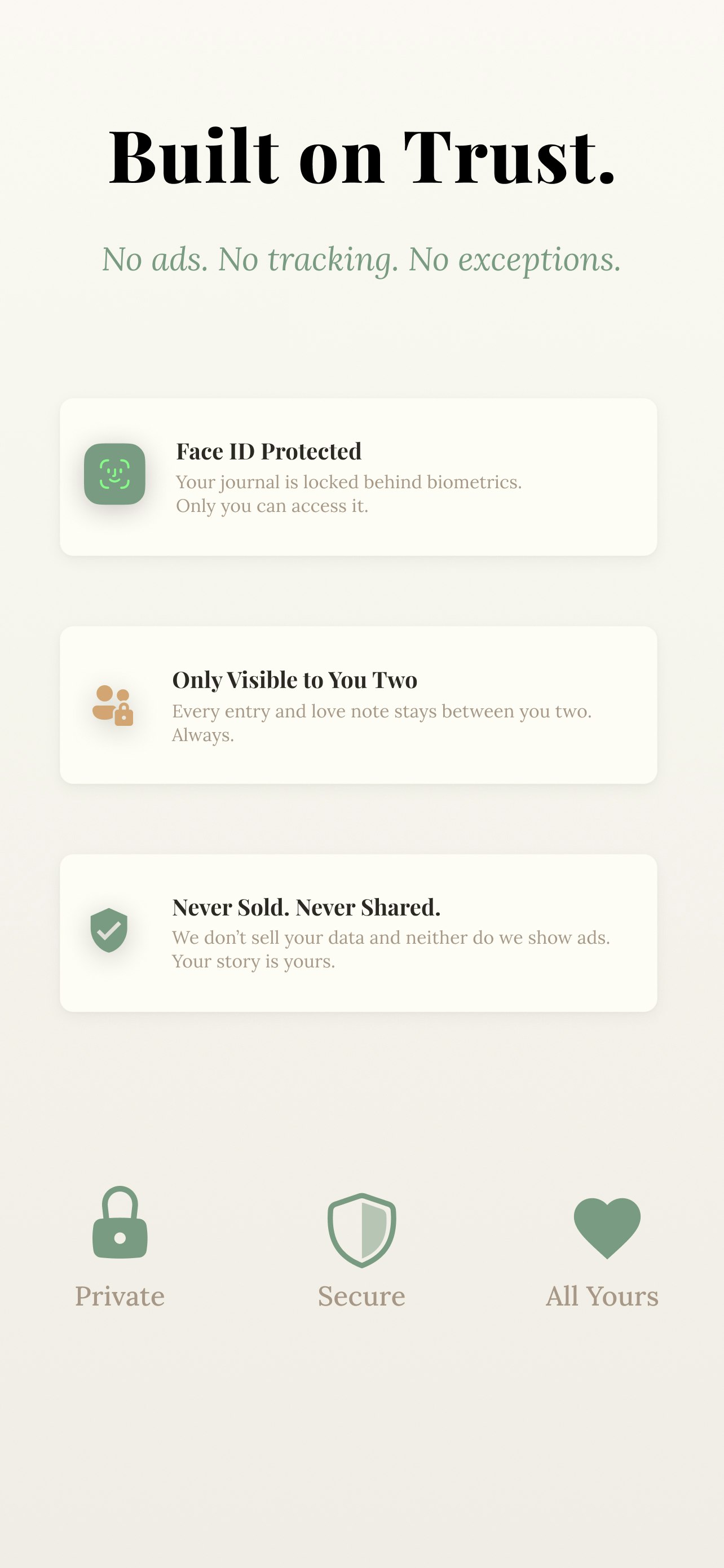 Wings: A shared relationship journal gallery image