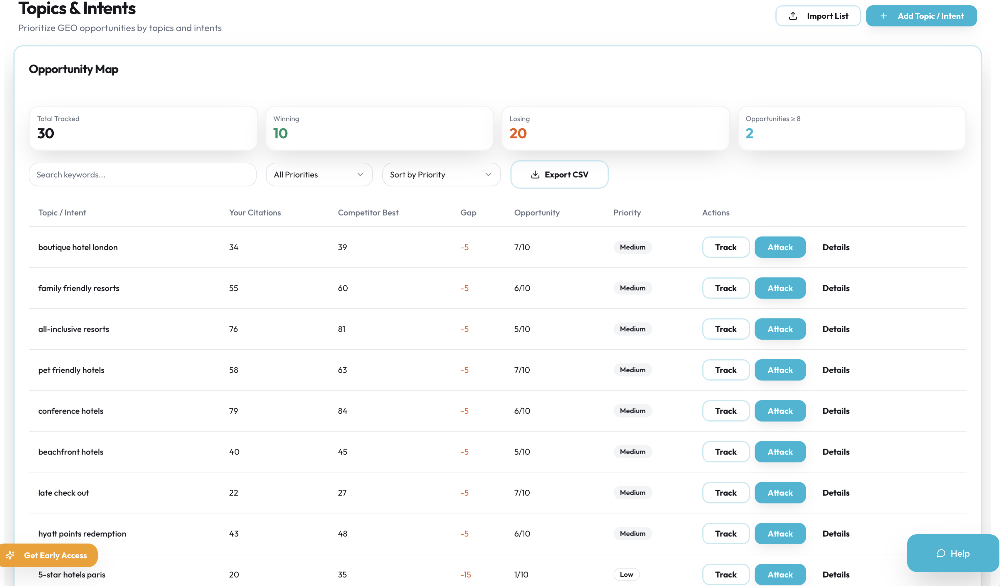 GEO Ranks - Screenshot 2 showing product features and functionality
