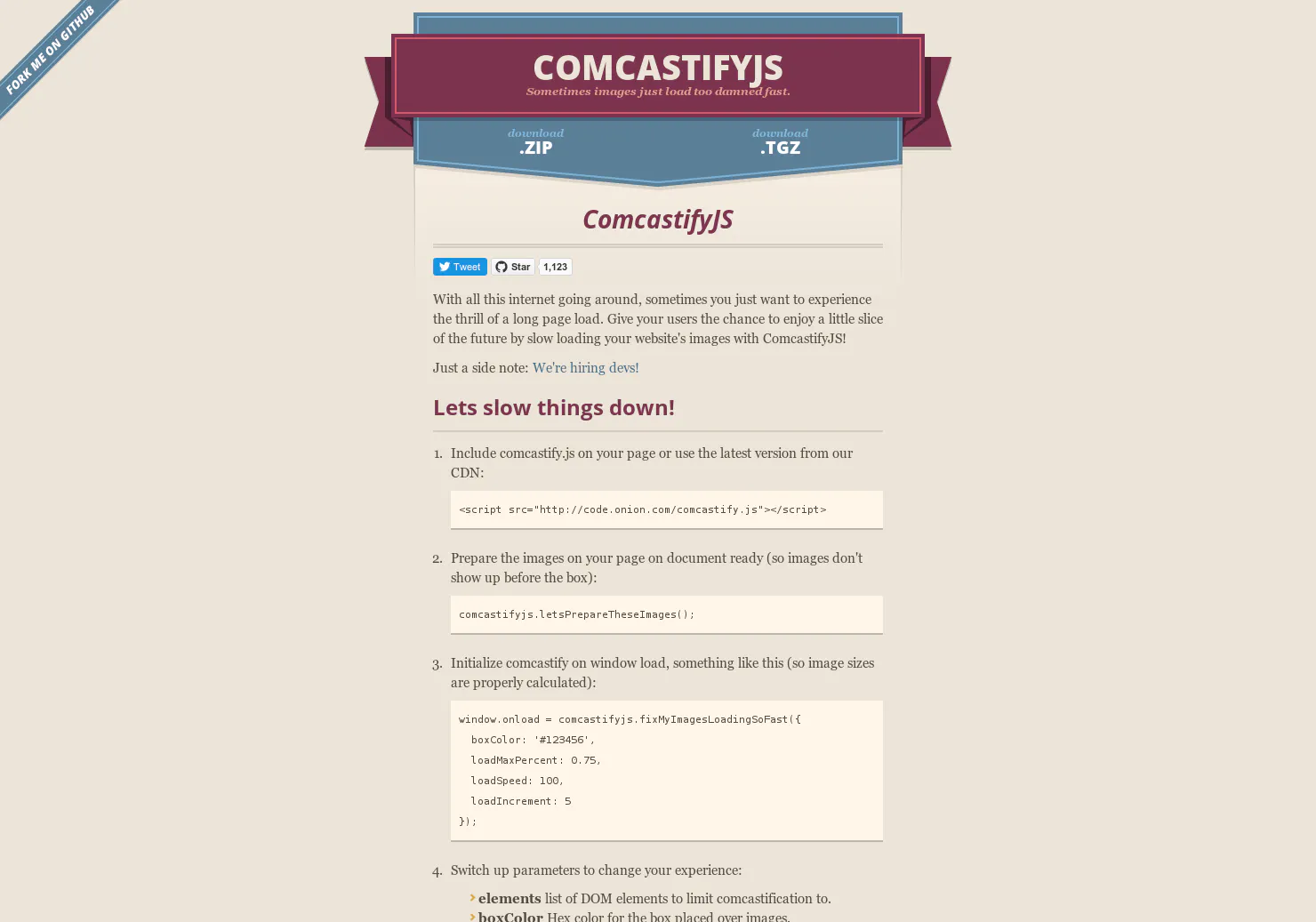 Comcastify.js