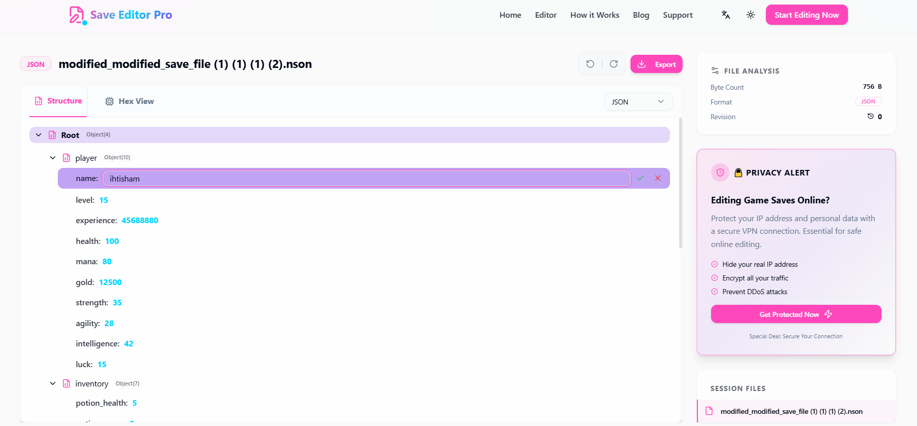Save Editor Pro media 3