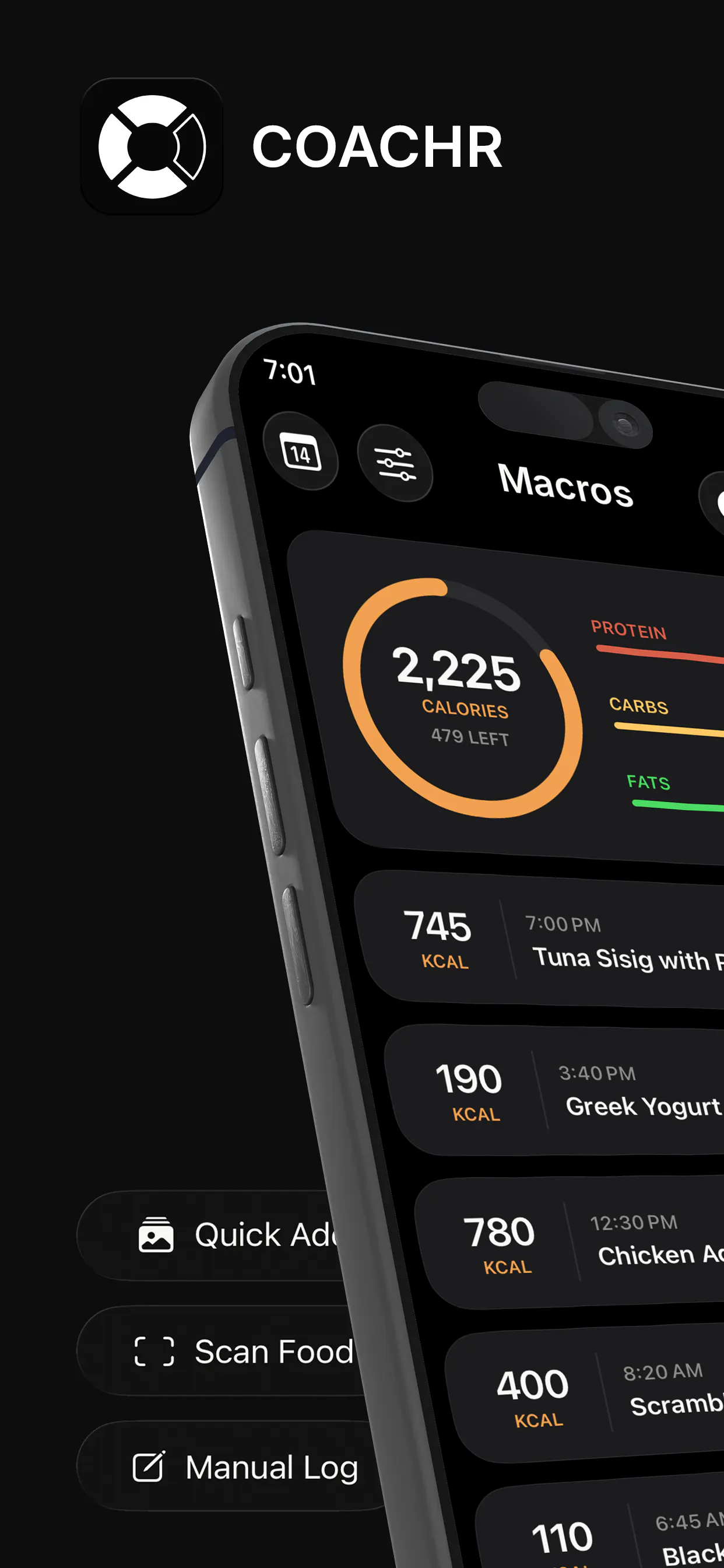 Coachr: Macro Tracker gallery image